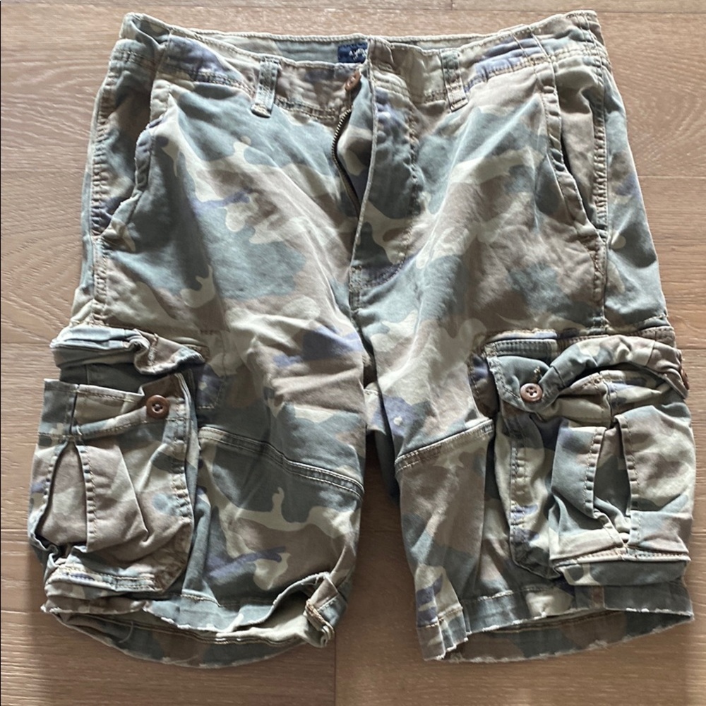 Camouflage Cargo Shorts for Men